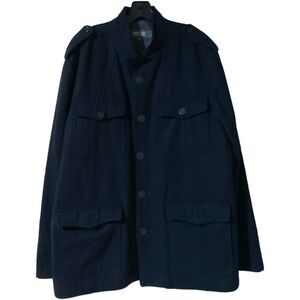 Kenneth Cole Reaction Men's Black Peacoat